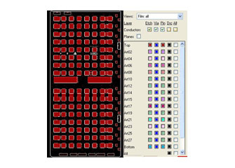 10G High speed backplane in 28 layers