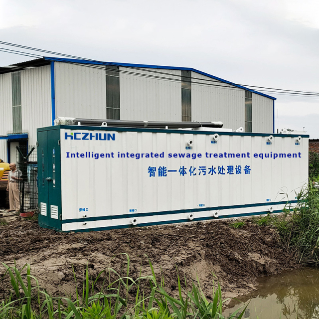 Mbbr Containerized Sewage Treatment Plant Equipment for Domestic and Industrial Waste Water Sewage Treatment System