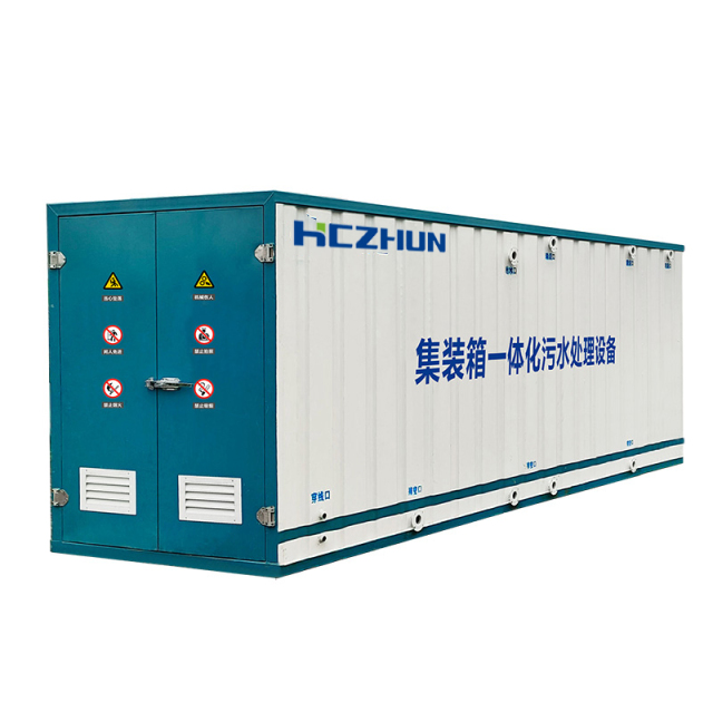 Mbbr Containerized Sewage Treatment Plant Equipment for Domestic and Industrial Waste Water Sewage Treatment System
