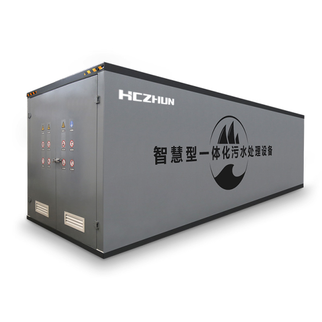 Mbbr Containerized Sewage Treatment Plant Equipment for Domestic and Industrial Waste Water Sewage Treatment System