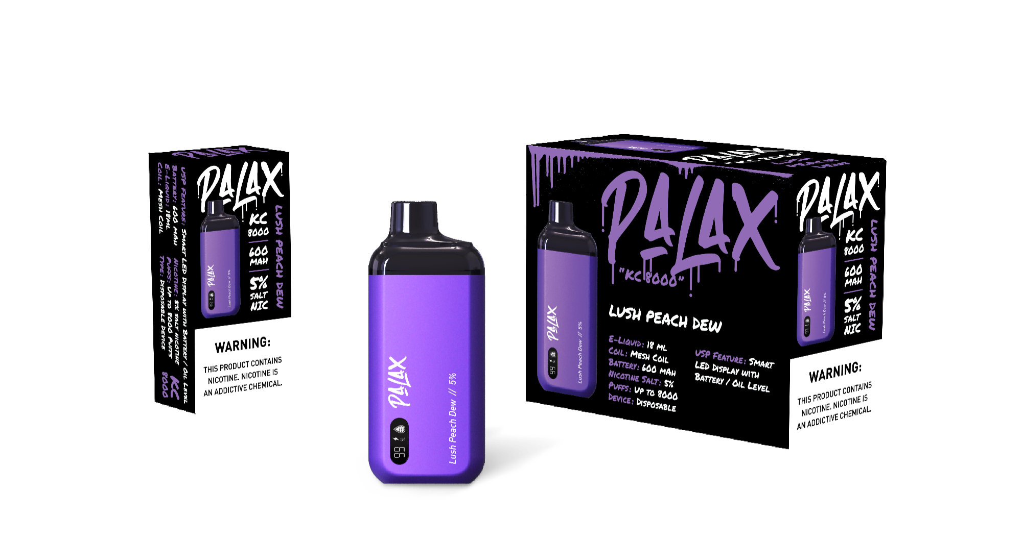 Palax KC8000 Disposable - Vape Wholesale USA - $53.25