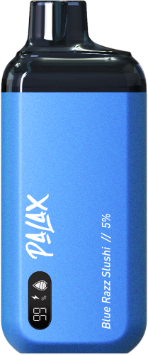 PALAX KC8000 Smart Screen Rechargeable Disposable Device-Blue Razz Slushi