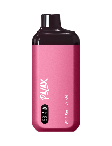 PALAX KC8000 Smart Screen Rechargeable Disposable Device-Pink Burst