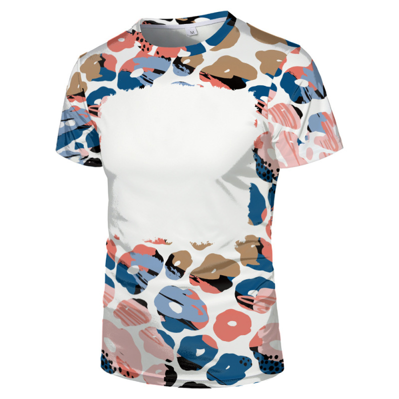 NEW Sublimation Cloth Bleached T-shirt