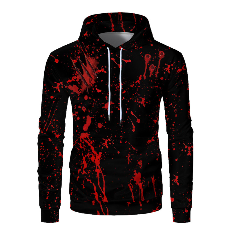 NEW Sublimation Bleached Long Sleeve Hoodies Sublimation Cloth