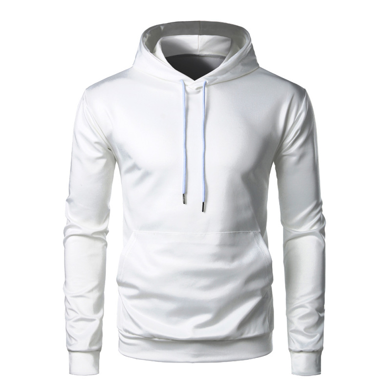 NEW Sublimation Bleached Long Sleeve Hoodies Sublimation Cloth
