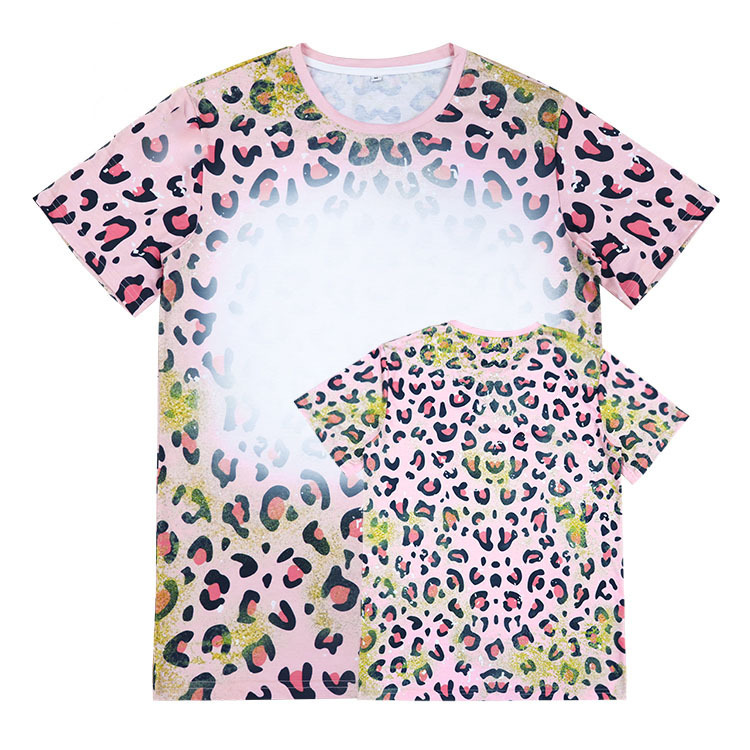 NEW Sublimation Bleached T-shirt Sublimation Cloth