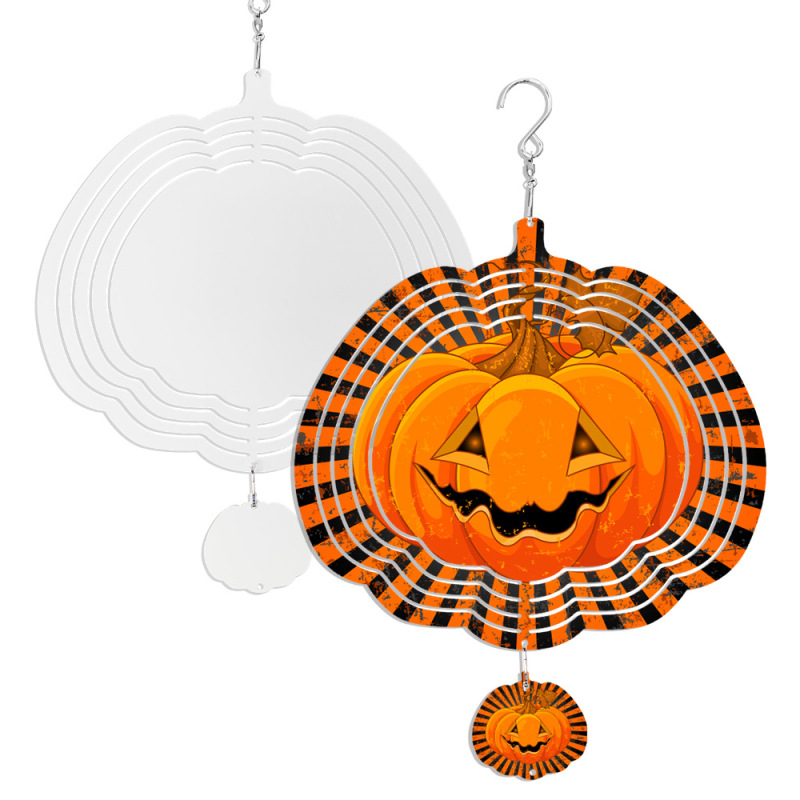 Sublimation Aluminum Wind Spinner 10 inch