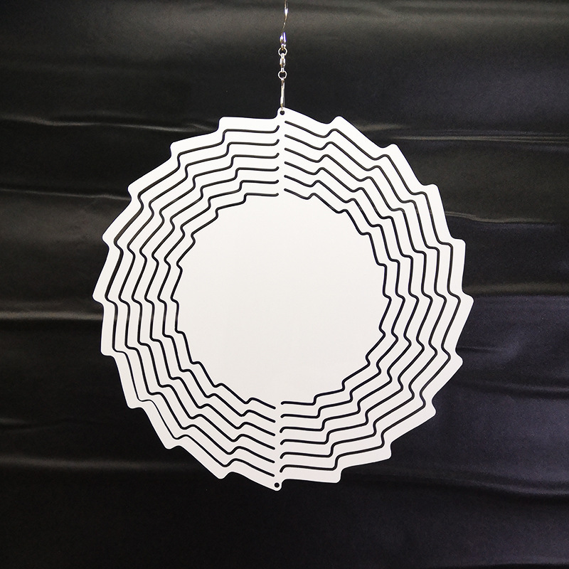 Sublimation Aluminum Wind Spinner 10 inch