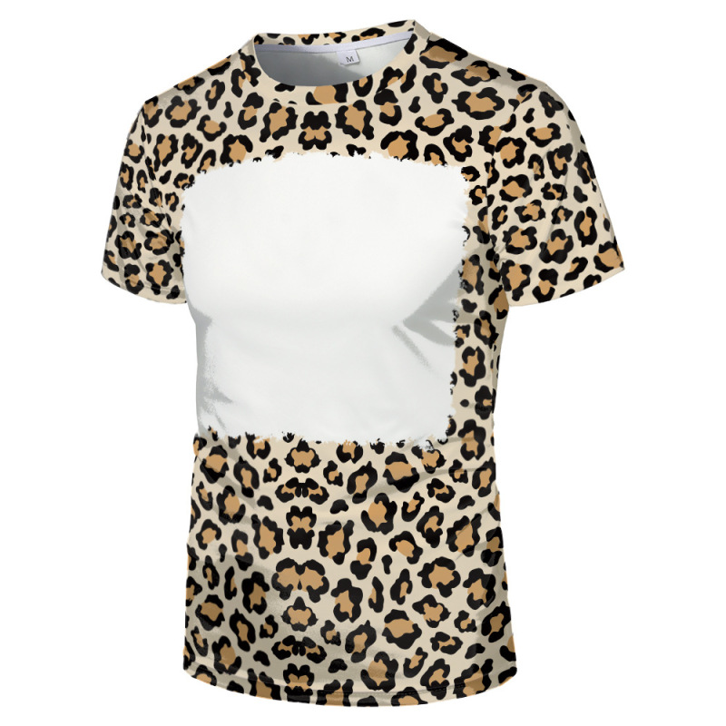 NEW Sublimation Cloth Bleached T-shirt