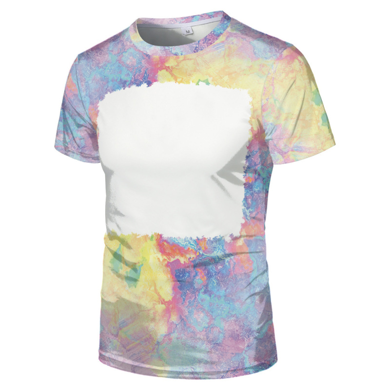 NEW Sublimation Cloth Bleached T-shirt