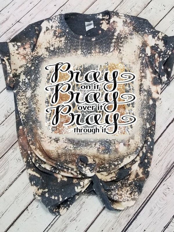 NEW Sublimation Bleached T-shirt Sublimation Cloth