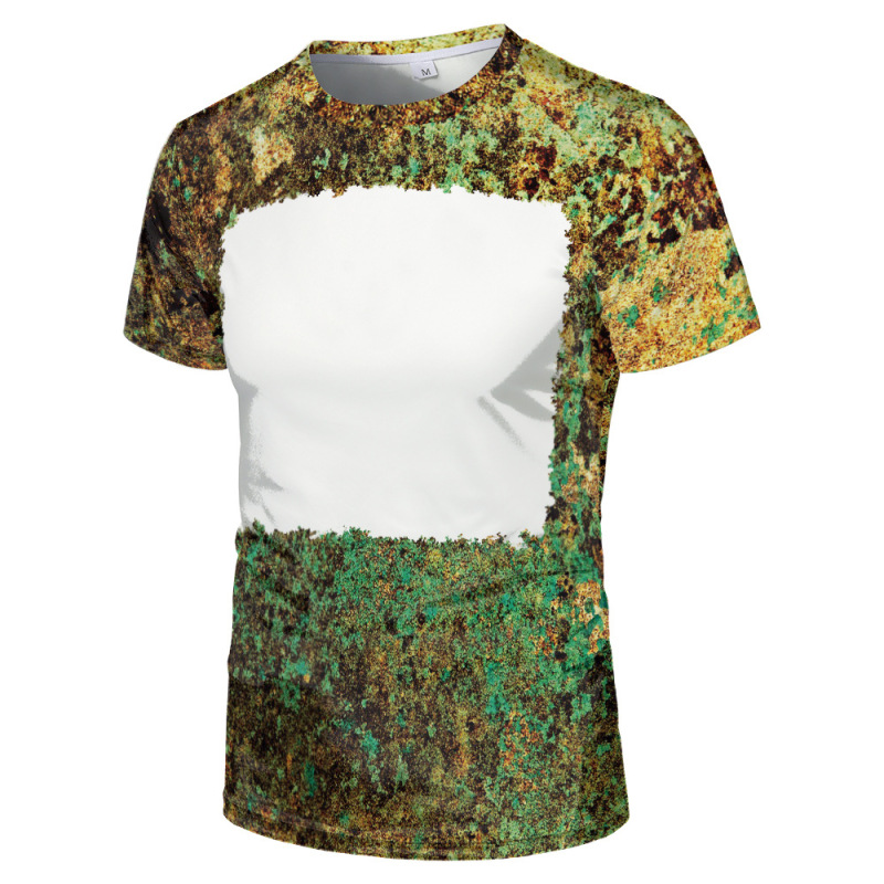 NEW Sublimation Cloth Bleached T-shirt