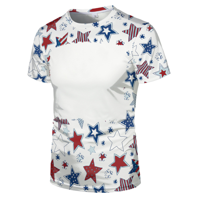 China RTS NEW Sublimation Faux Bleach T-shirt Free Shipping (20PCS/50PCS)