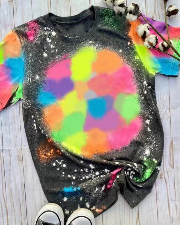 NEW Sublimation Bleached T-shirt Sublimation Cloth