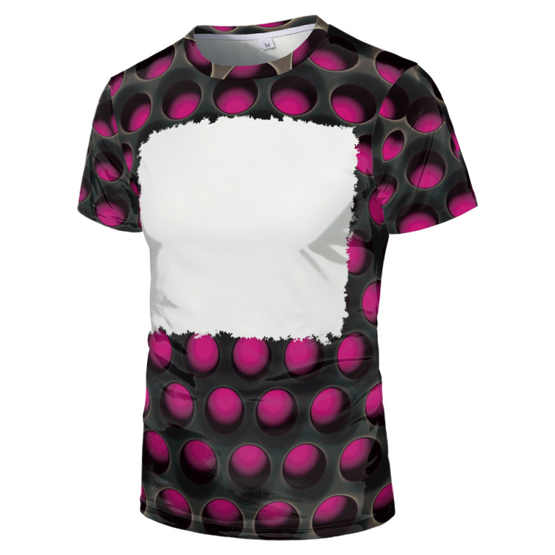 NEW Sublimation Cloth Bleached T-shirt