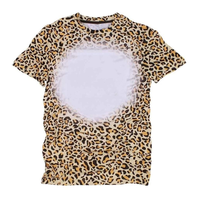 NEW Sublimation Bleached T-shirt Sublimation Cloth