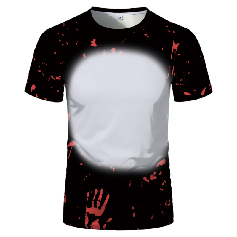 NEW Sublimation Bleached T-shirt Sublimation Cloth