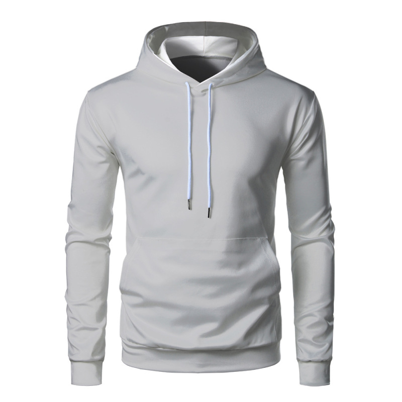NEW Sublimation Bleached Long Sleeve Hoodies Sublimation Cloth