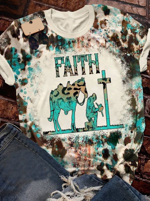 NEW Sublimation Bleached T-shirt Sublimation Cloth