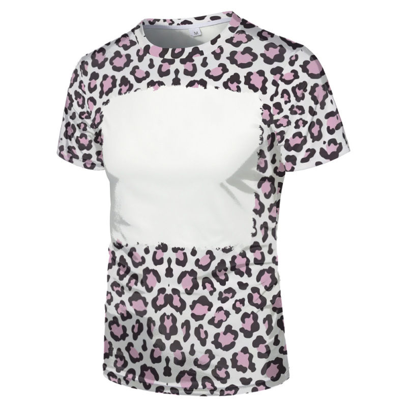 NEW Sublimation Cloth Bleached T-shirt