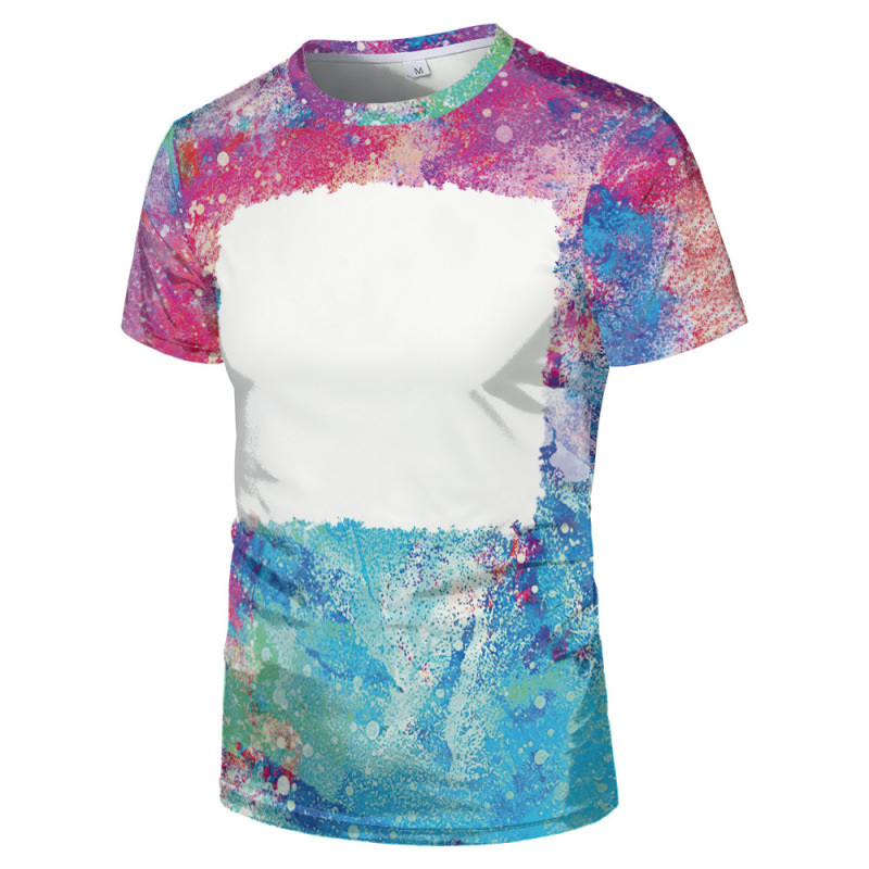 NEW Sublimation Cloth Bleached T-shirt