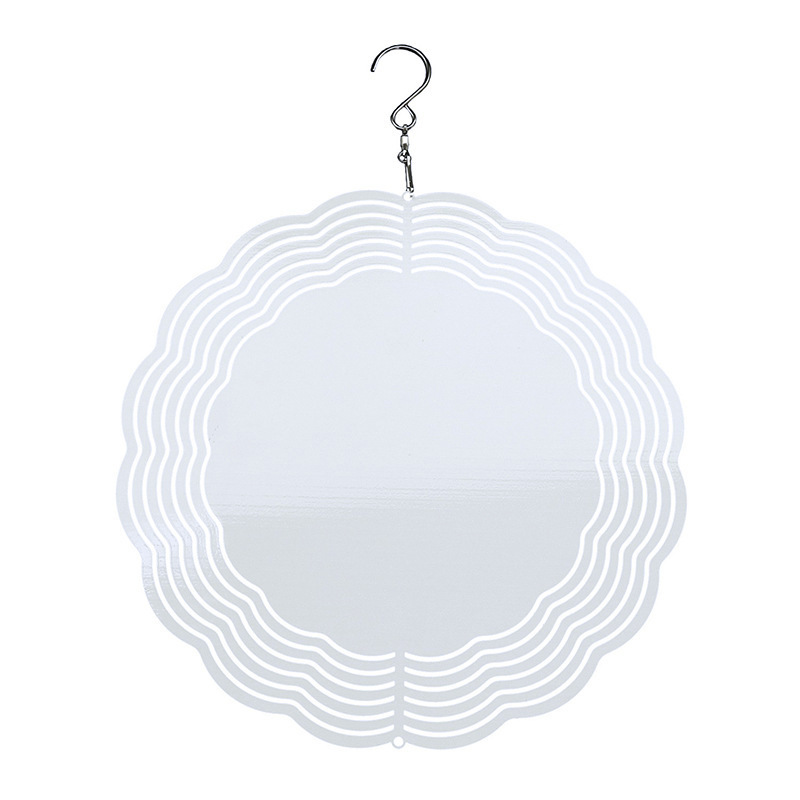 Sublimation Aluminum Wind Spinner 10 inch