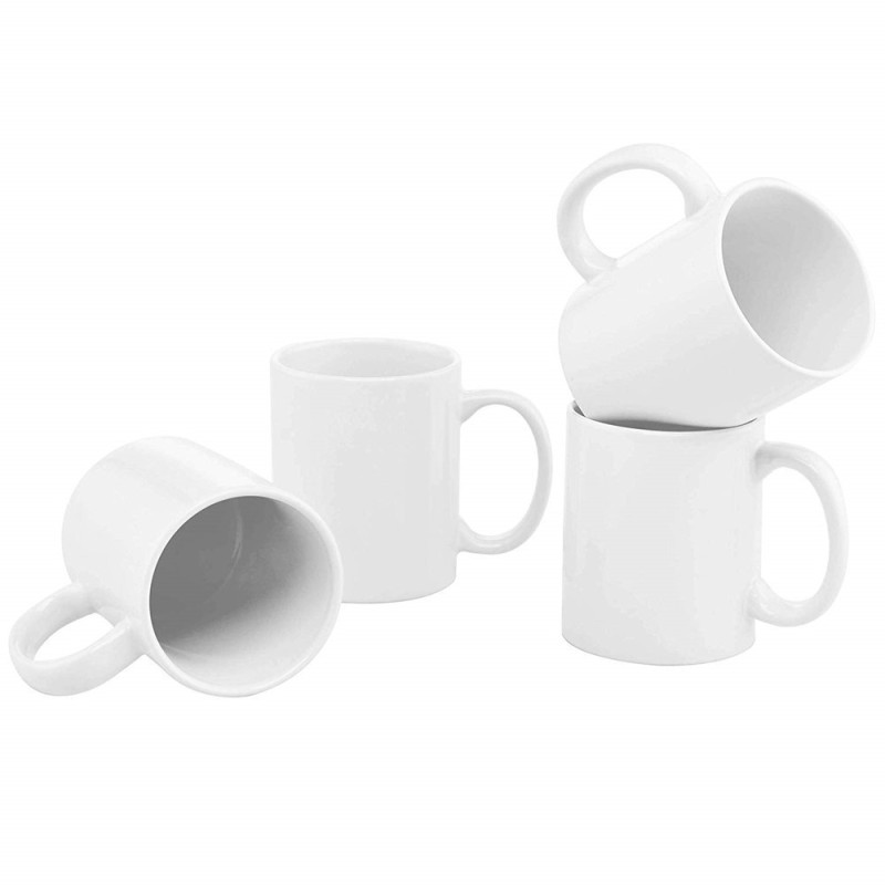 11oz 15oz Sublimation White Ceramic Mug with Handle