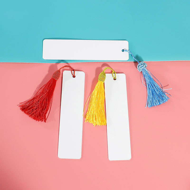 4.7*1.3 inch Sublimation Blanks Bookmark Gift (60PCS)
