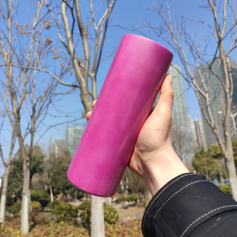 20oz Sublimation UV Color Change Straight Tumbler