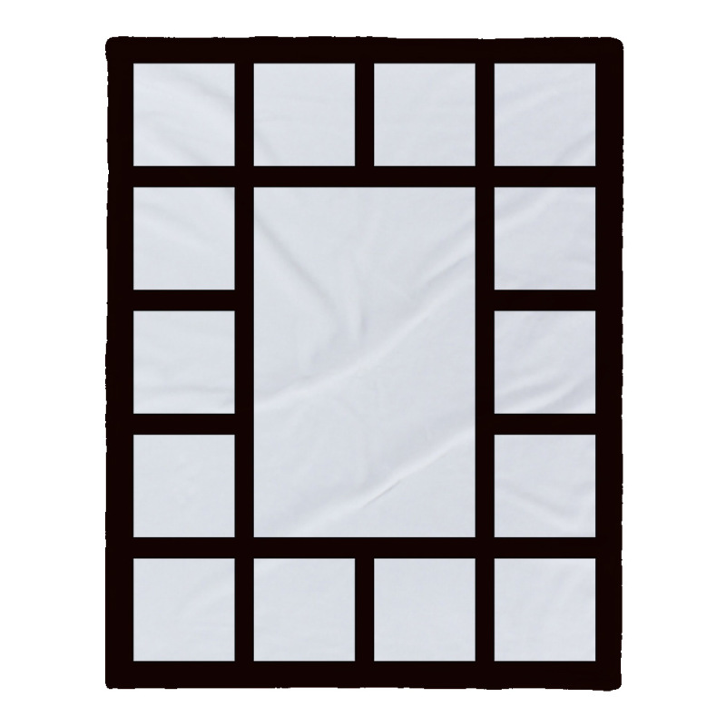 4.9*5.9inch (1.25*1.5m) Sublimation Blanket White Flannel (20PCS)
