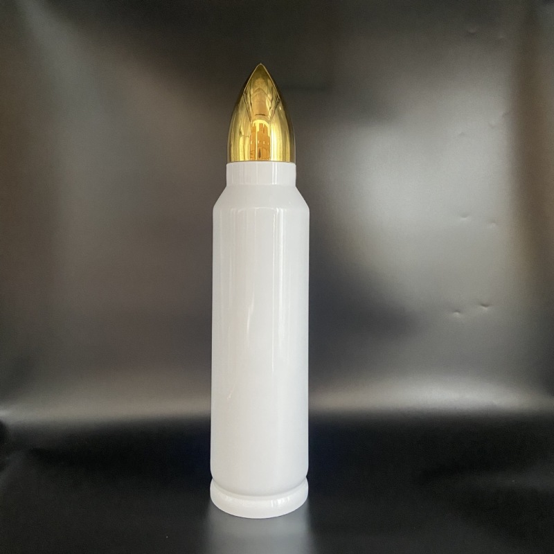 500ml/1000ml Stainless Steel Sublimation Bullet Tumbler