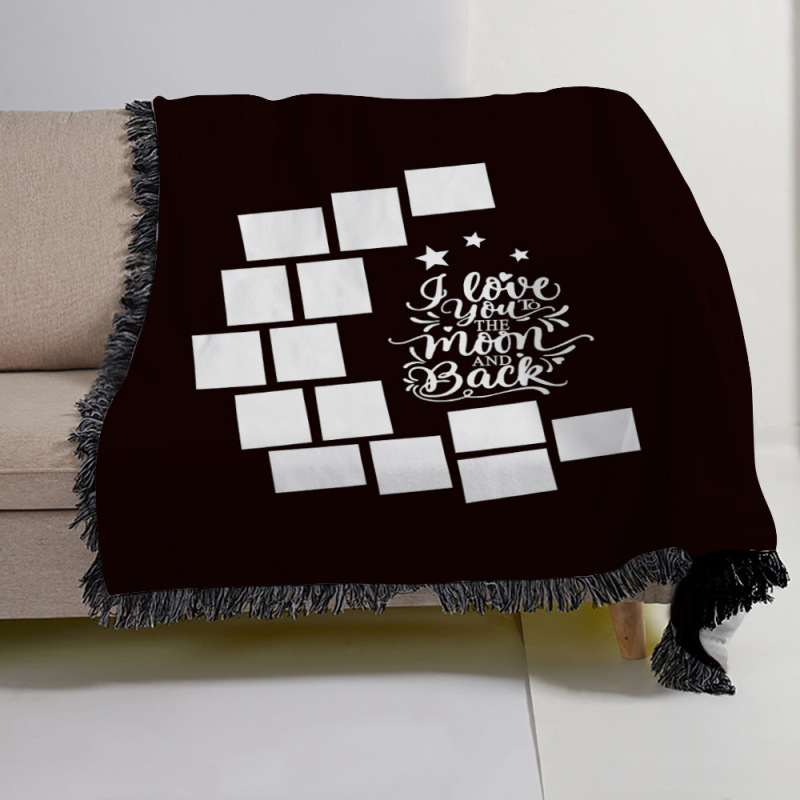 4.9*5.9inch (1.25*1.5m) Sublimation Blanket White Flannel
