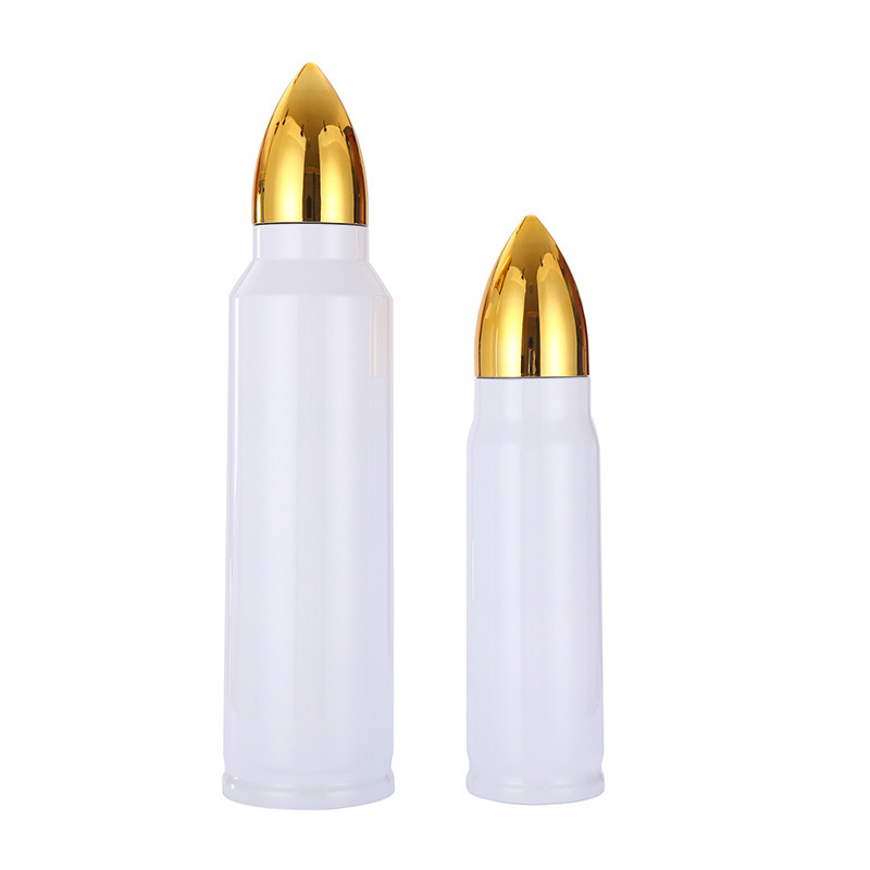 500ml/1000ml Stainless Steel Sublimation Bullet Tumbler