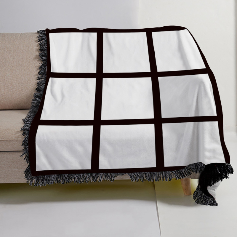 4.9*5.9inch (1.25*1.5m) Sublimation Blanket White Flannel