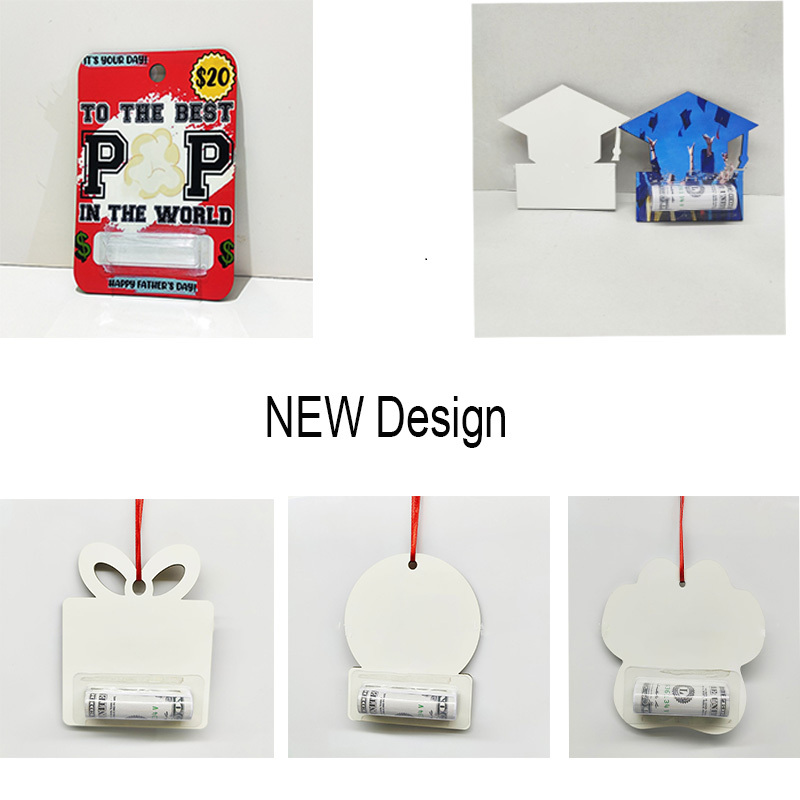 4*6 inch Sublimation MDF Money Holder (40PCS)