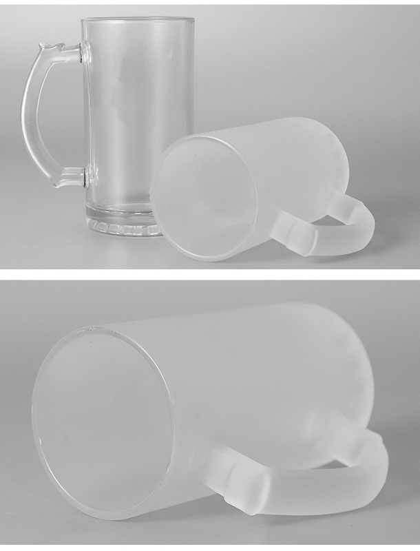 16oz Sublimation Frosted Glass Beer Bottle (24/PCS or 48PCS)