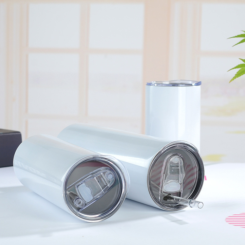 US RTS 20oz Sublimation Straight Tumbler Free Shipping