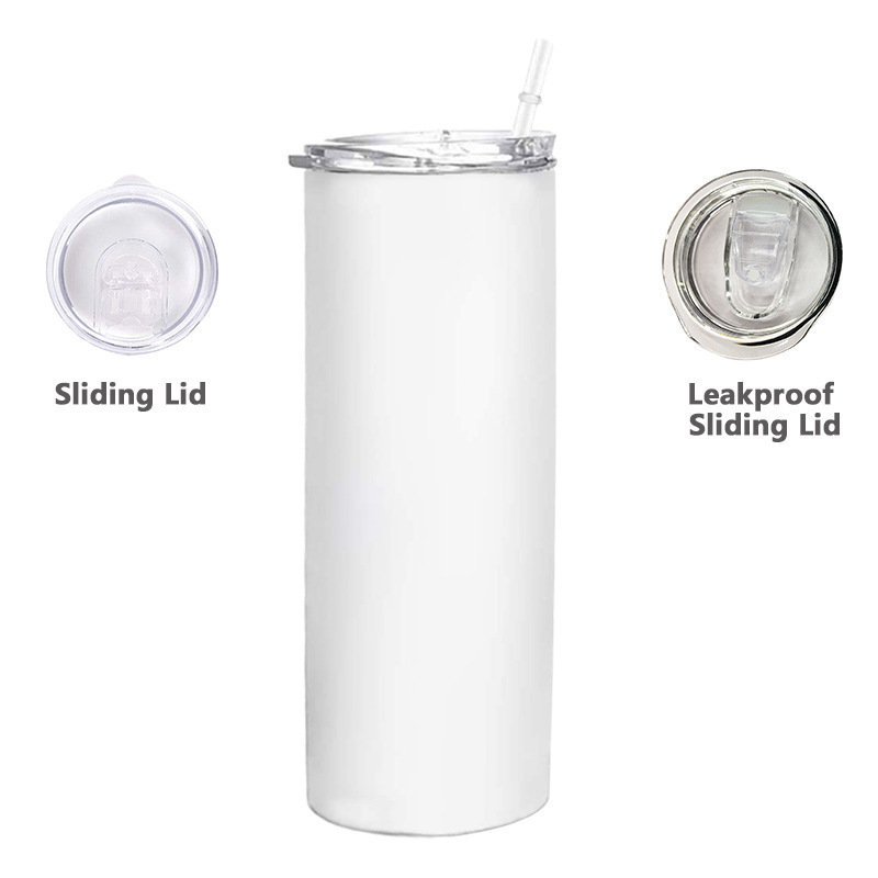 20oz Stainless Steel Sublimation Glow in Dark Straight Tumbler