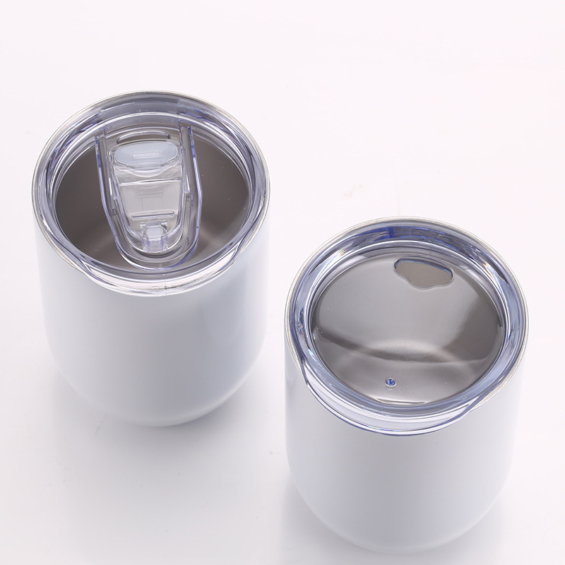 12oz Sublimation Stainless Steel Straight Wine Tumbler Cup