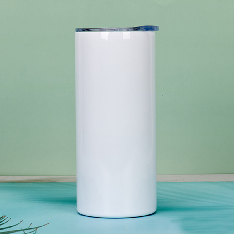 US RTS 15oz Sublimation Straight Glossy Tumbler (25PCS)