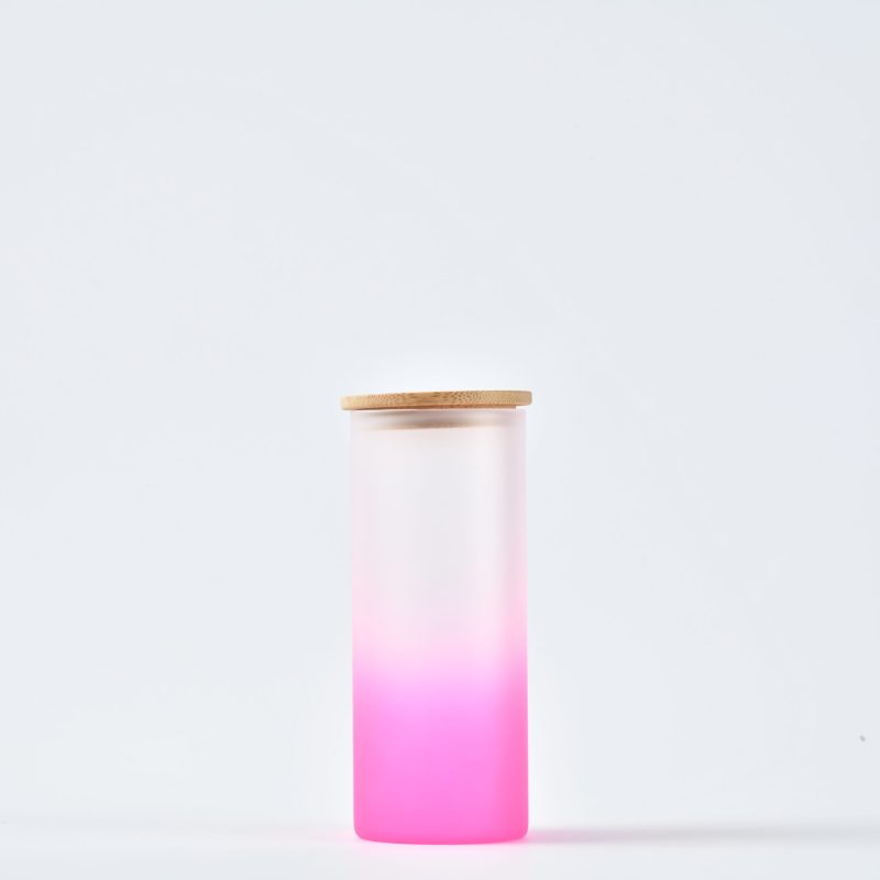 US RTS 18oz Sublimation Gradient Glass Cup Free Shipping (40PCS)