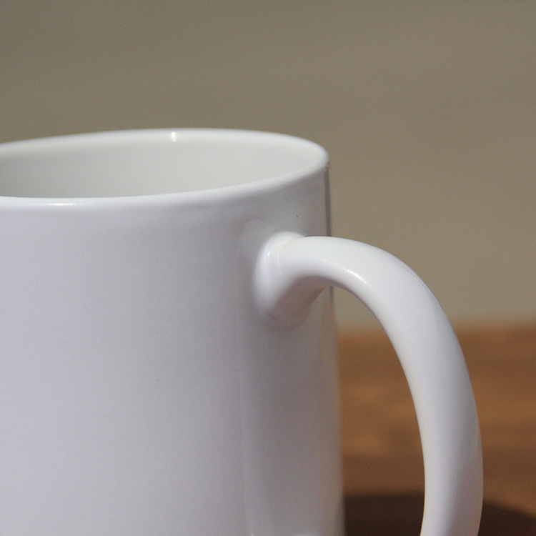 11oz 15oz Sublimation White Ceramic Mug with Handle