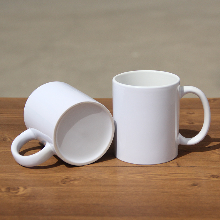 11oz 15oz Sublimation White Ceramic Mug with Handle