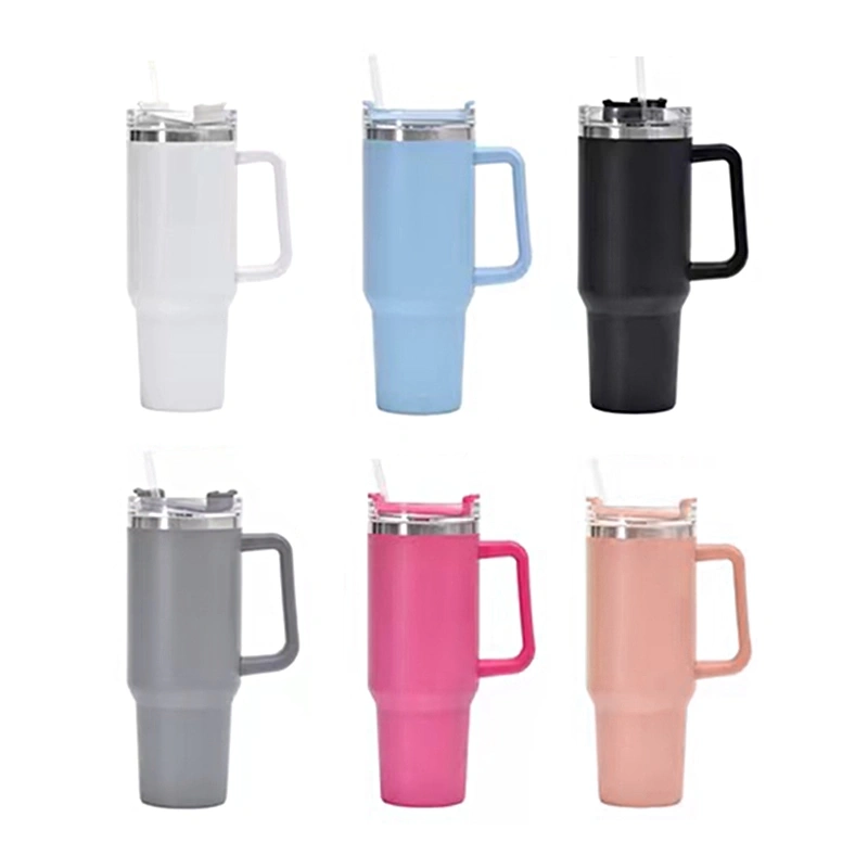 US RTS 40oz Non-Sublimation Stanley Mug Free Shipping (12PCS)