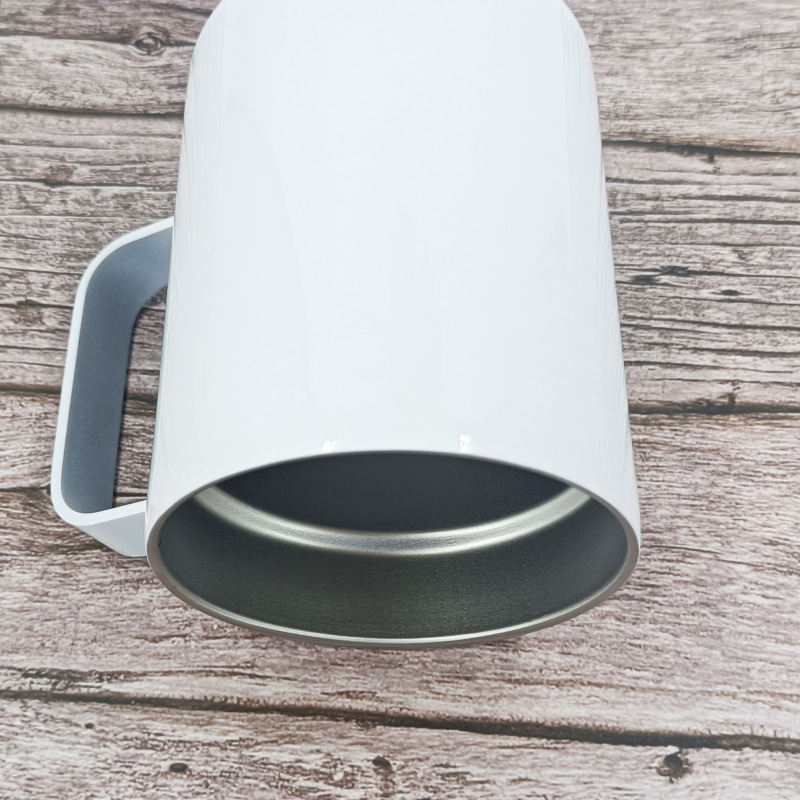 10oz Sublimation Stainless Steel Travel Mug with Handle (seamless)