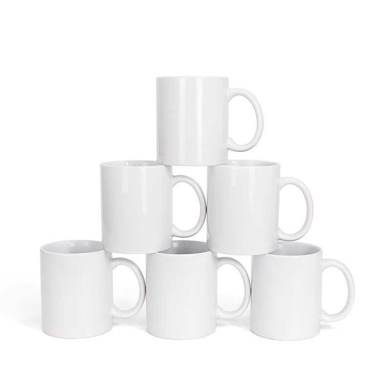 11oz 15oz Sublimation White Ceramic Mug with Handle