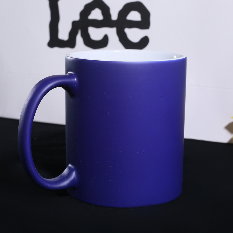 US RTS 11oz Sublimation Matte Color Change Ceramic Mug Free Shipping (36PCS)