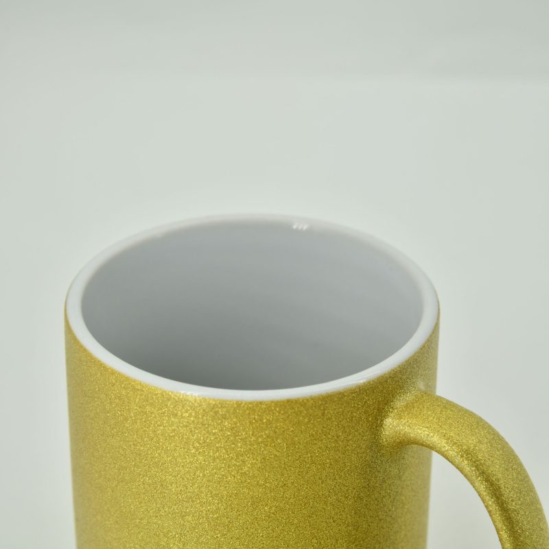 US RTS 11oz Sublimation Glitter Ceramic Mug Free Shipping (36PCS)