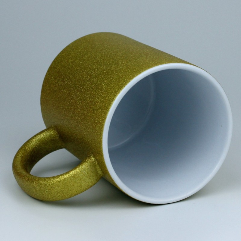 US RTS 11oz Sublimation Glitter Ceramic Mug Free Shipping (36PCS)